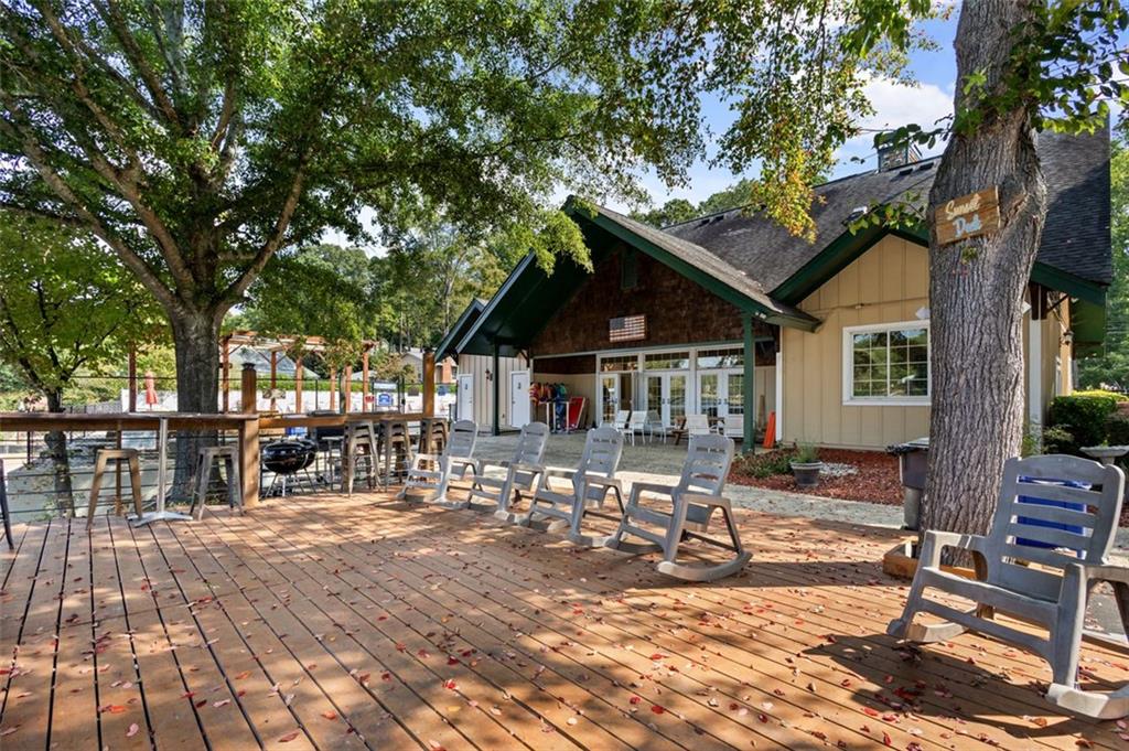 2888 Cardinal Trace Duluth, GA 30096 - Photo 43 of 51 a view of a house with backyard porch and sitting area