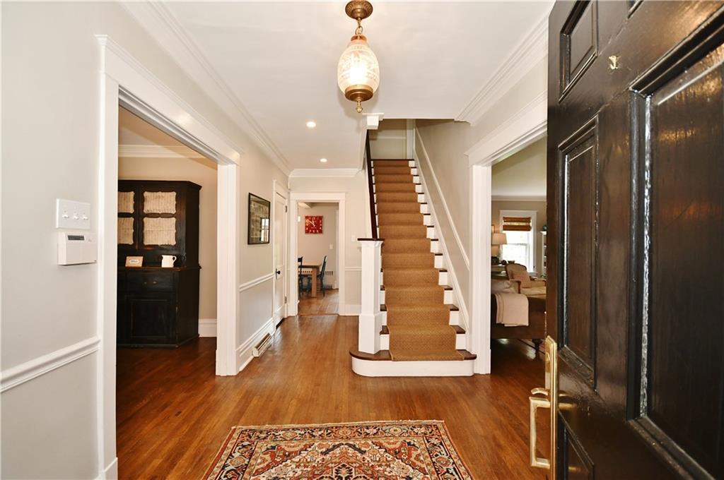 6623 Kinsman Road Pittsburgh, PA 15217 - Photo 5 of 25 a view of entryway with wooden floor