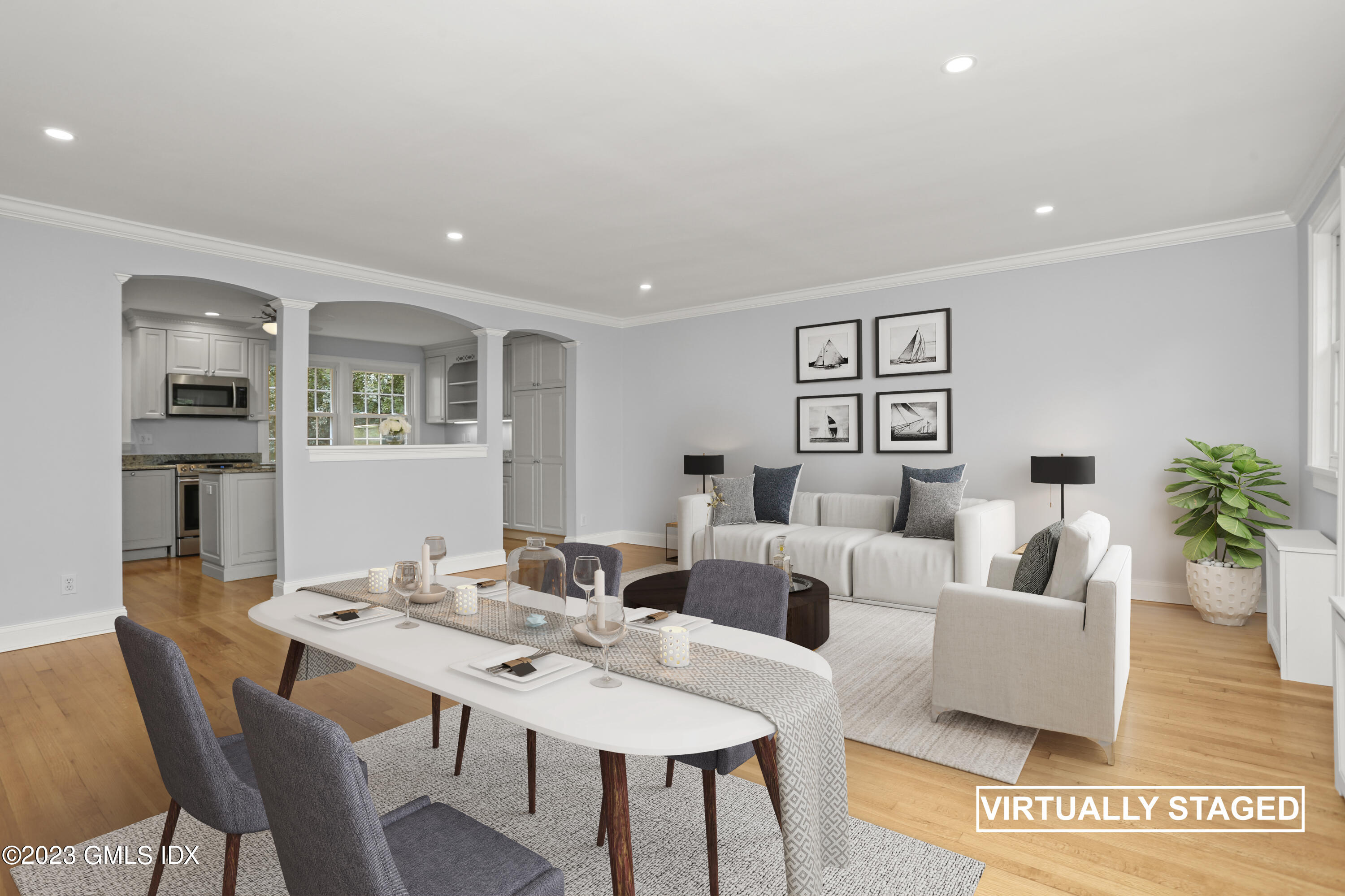 149 Putnam Park, Unit 149 Greenwich, CT 06830 - Photo 10 of 43 a living room with furniture and wooden floor