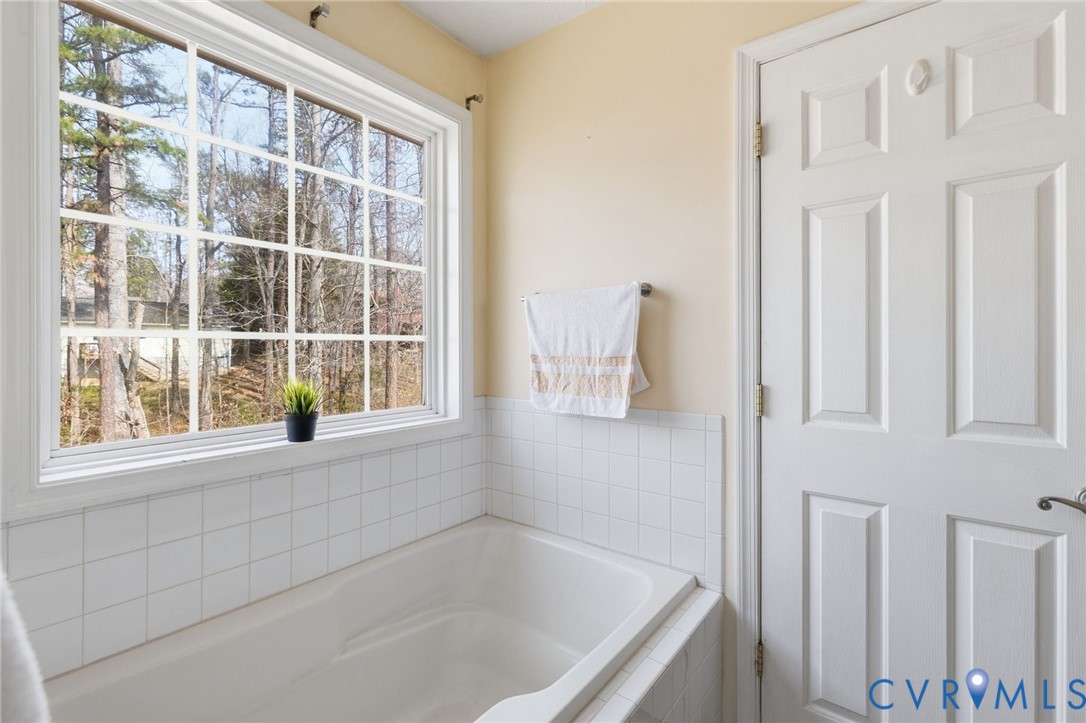 504 Gloucester Drive Ruther Glen, VA 22546 - Photo 14 of 28 a bath tub sitting next to a window