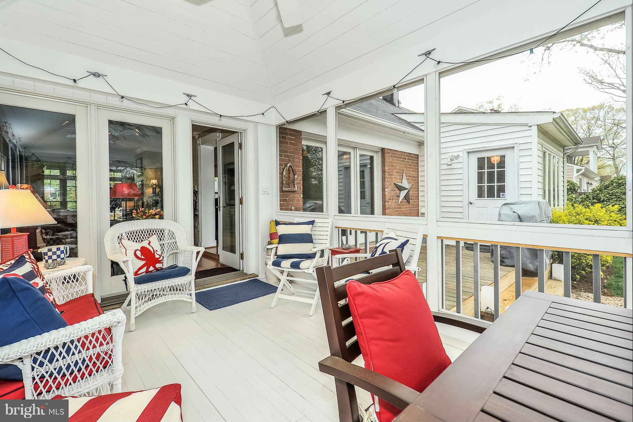 6217 Arkendale Road Alexandria, VA 22307 - Photo 23 of 30 Screened-in Porch