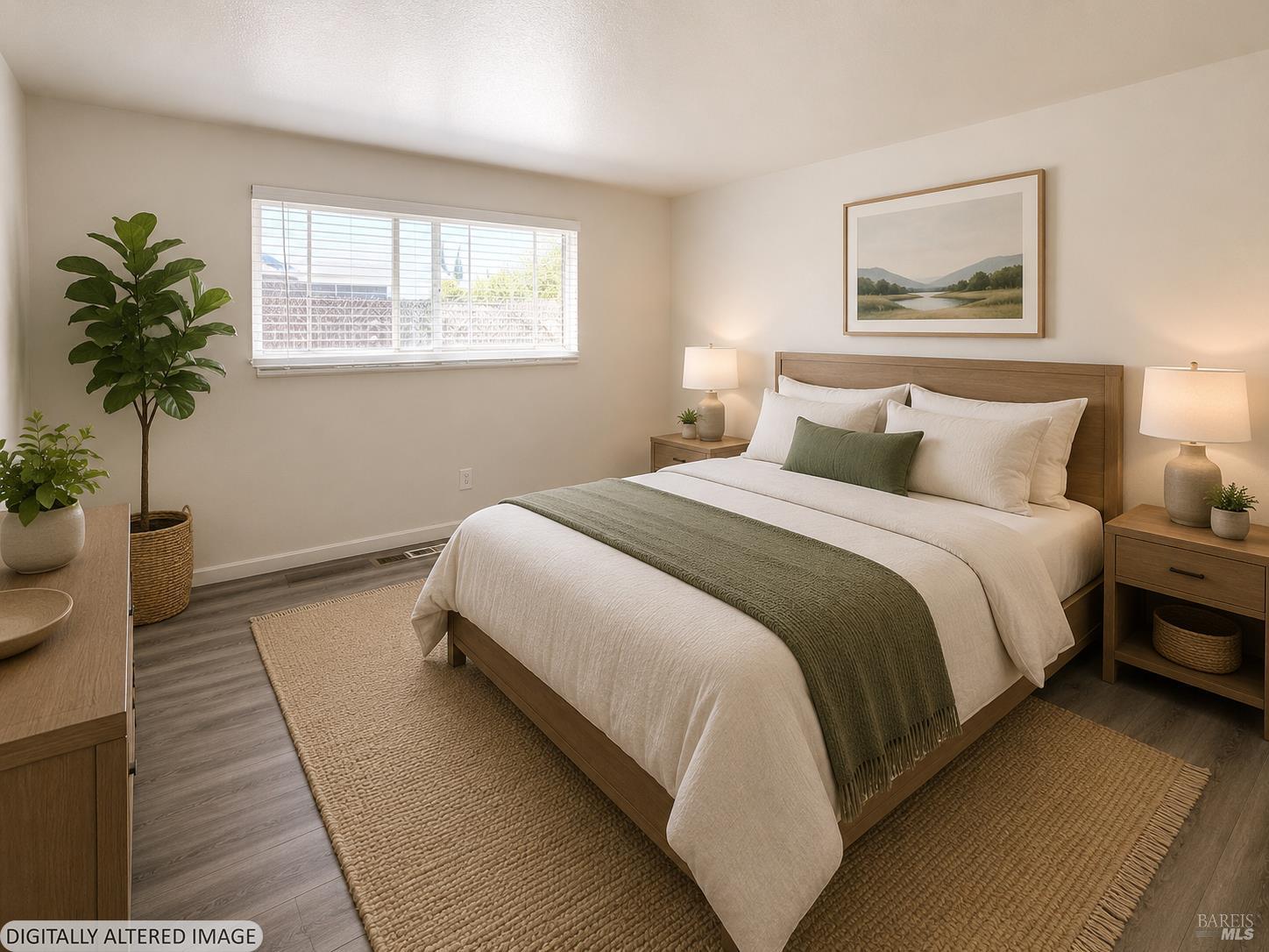 1558 West 3rd Street Santa Rosa, CA 95401 - Photo 6 of 27 Virtually staged primary bedroom.
