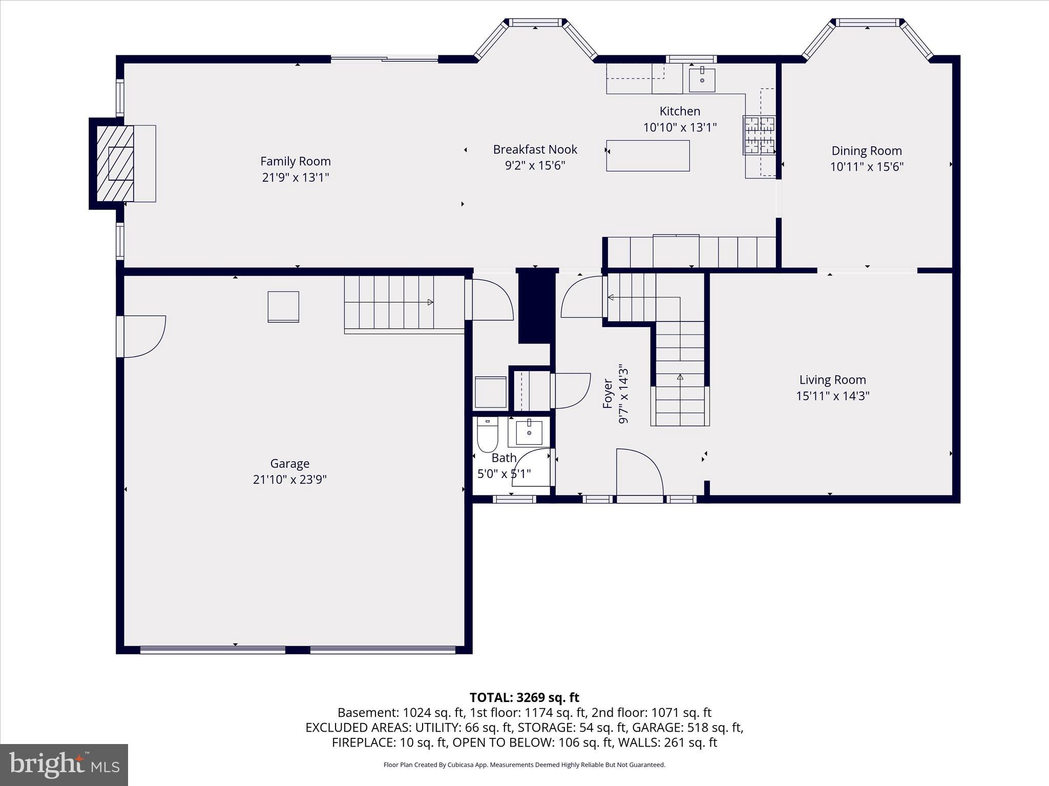 19010 Wootton Avenue Poolesville, MD 20837 - Photo 49 of 51 1st Floor Floorplan