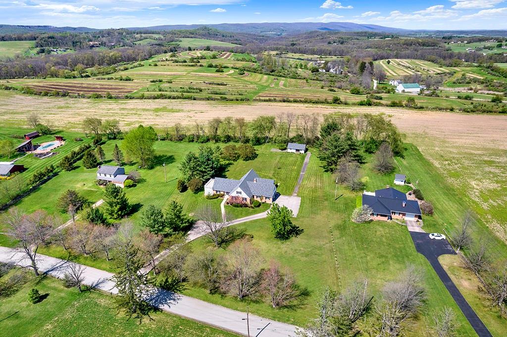 185 Barron Road Ligonier, PA 15658 - Photo 4 of 47 Aerial view of property