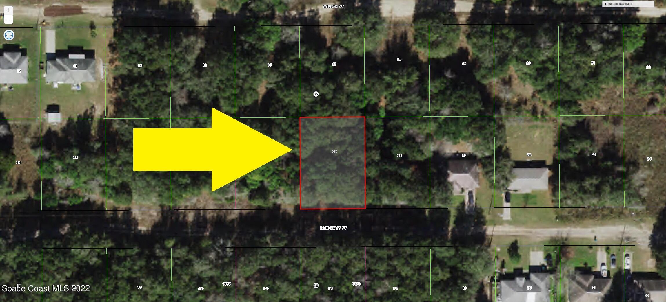2218 Bluegrass Street Inverness, FL 34453 - Photo 1 of 6 an aerial view of a residential houses with yard and swimming pool