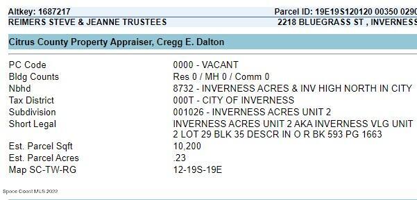 2218 Bluegrass Street Inverness, FL 34453 - Photo 5 of 6