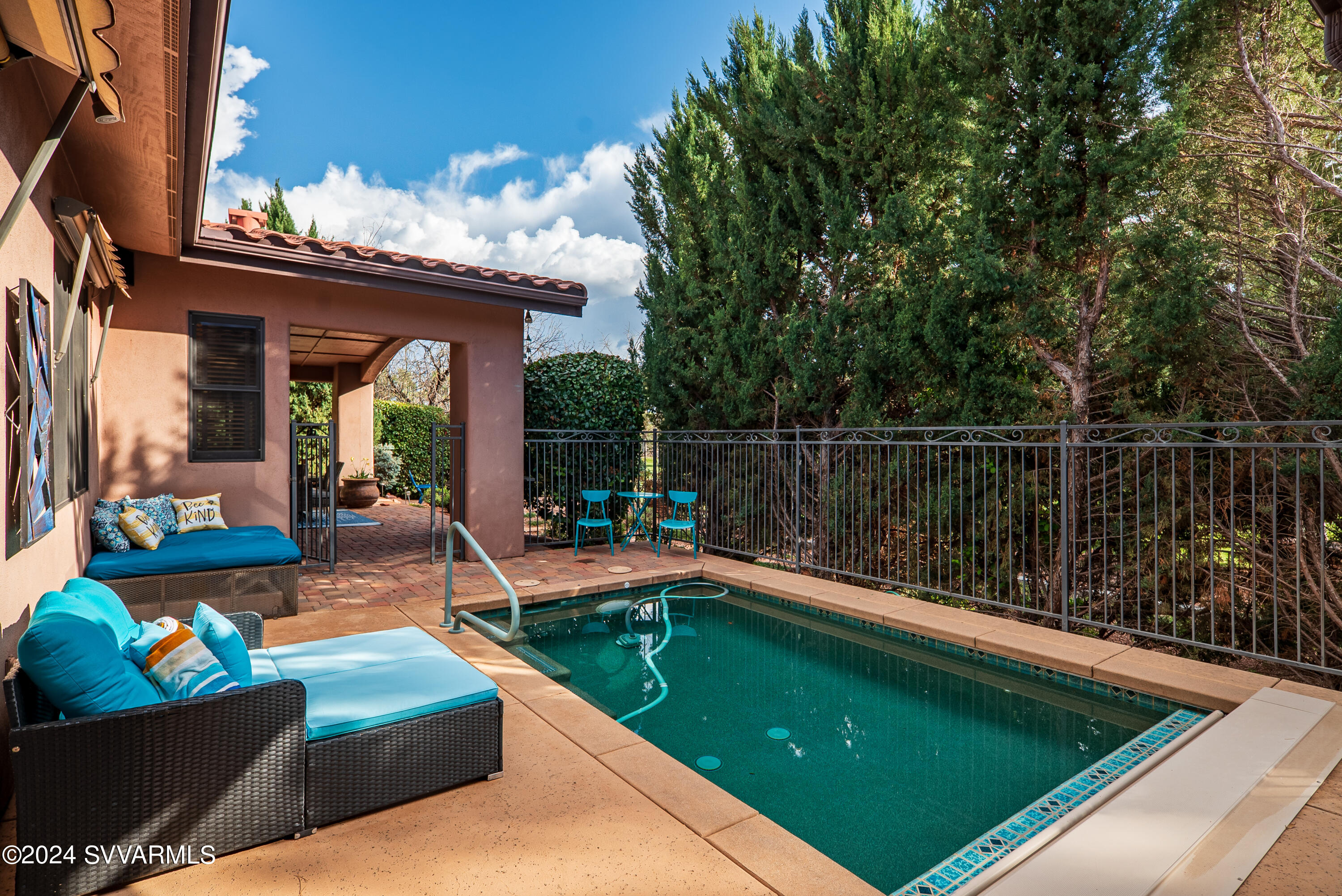 395 Merry Go Round Rock Road Sedona, AZ 86351 - Photo 61 of 68 Motorized cover for pool
