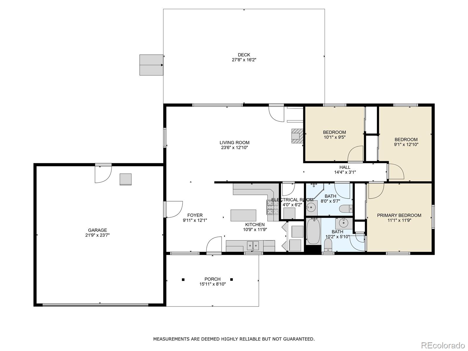 307 Hitchrack Road Bailey, CO 80421 - Photo 30 of 30 a picture of a floor plan