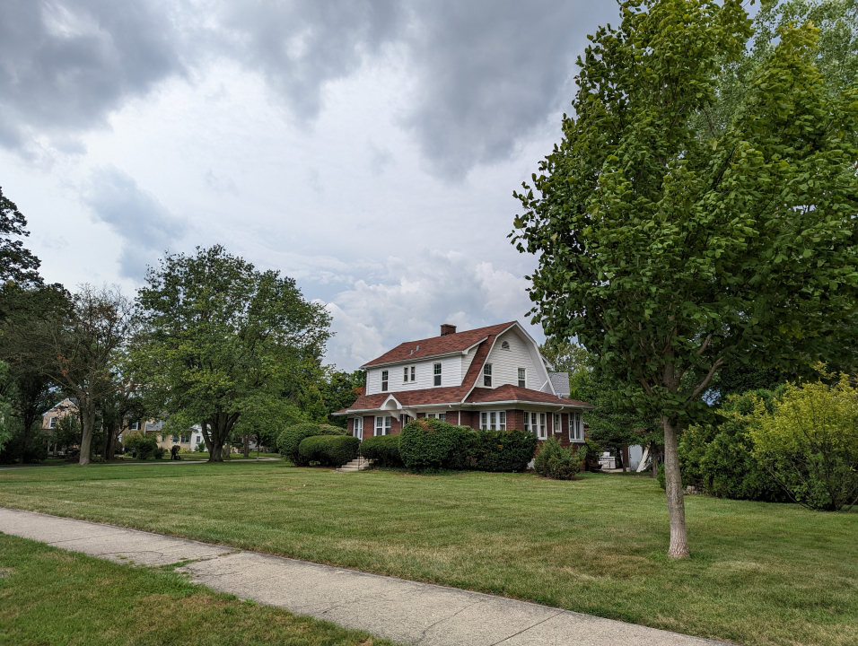 170 South Delaplaine Road Riverside, IL 60546 - Photo 52 of 55 a house with trees in front of it