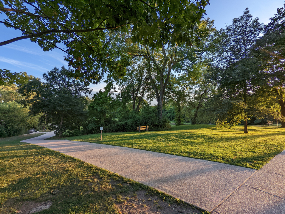 170 South Delaplaine Road Riverside, IL 60546 - Photo 54 of 55 a view of a tennis court