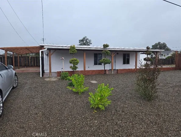 a front view of a house with porch