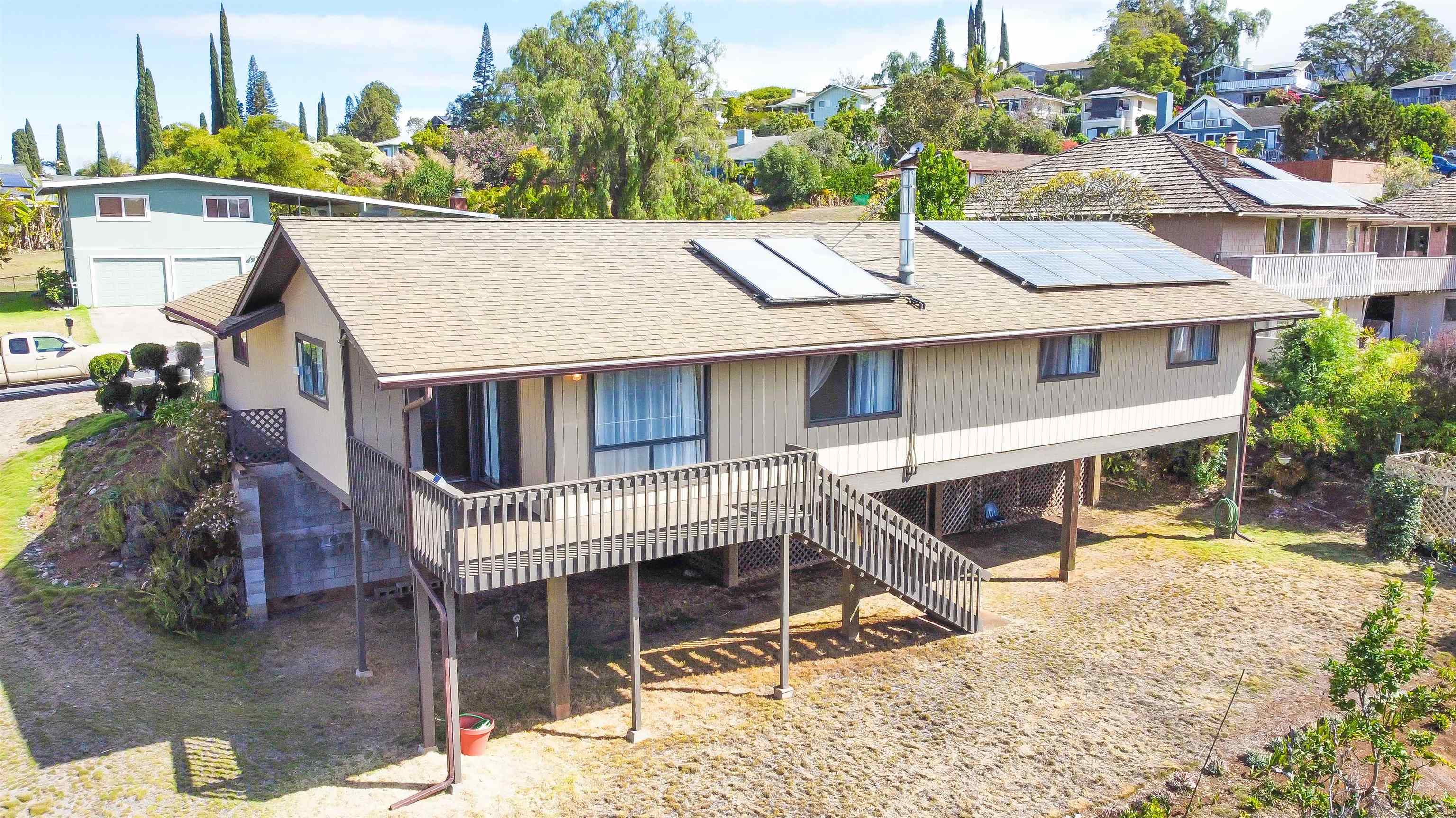 76 Mano Drive Kula, HI 96790 - Photo 5 of 30 a view of a house with a park