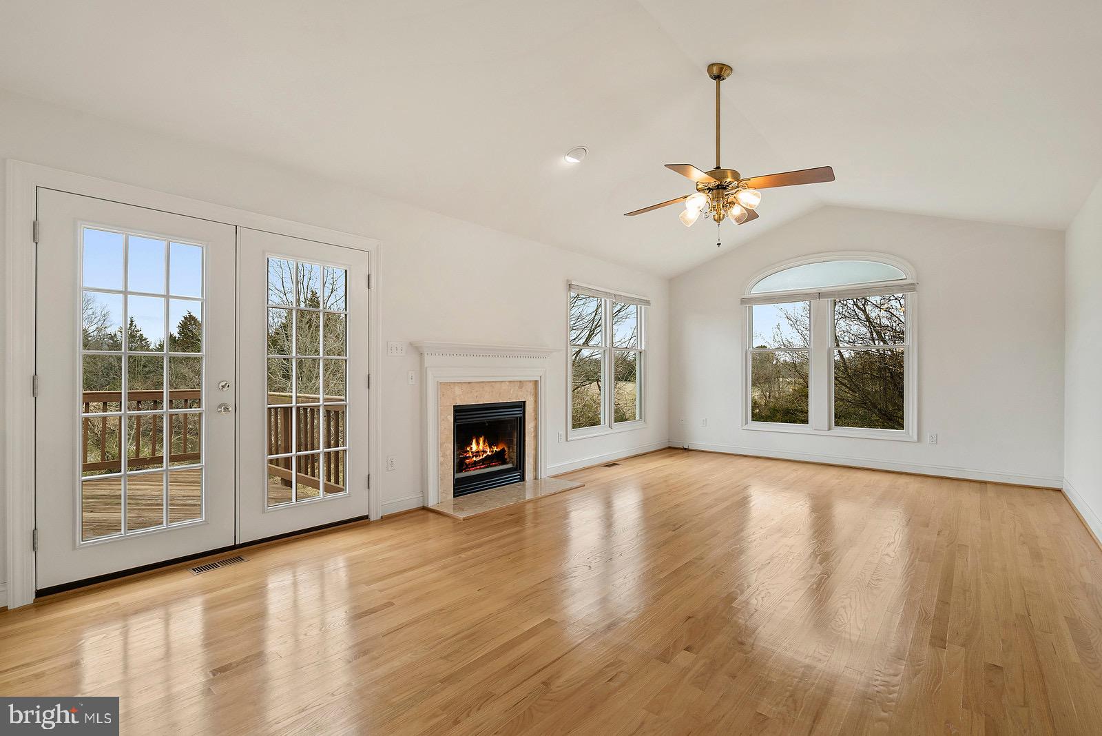 8747 Meetze Road Warrenton, VA 20187 - Photo 16 of 38 Family room with brand new French doors