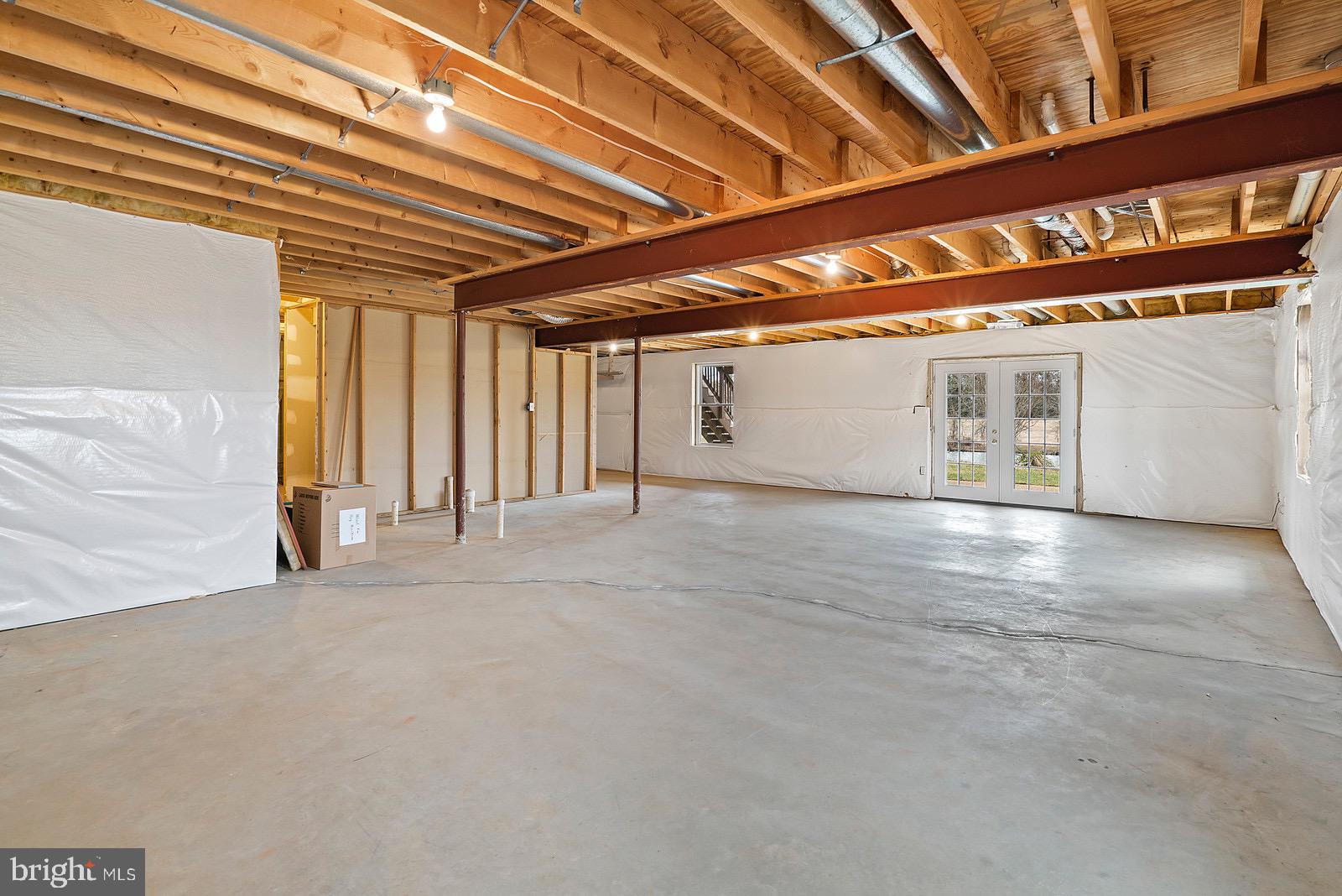 8747 Meetze Road Warrenton, VA 20187 - Photo 23 of 38 large lower level with rough in for bath
