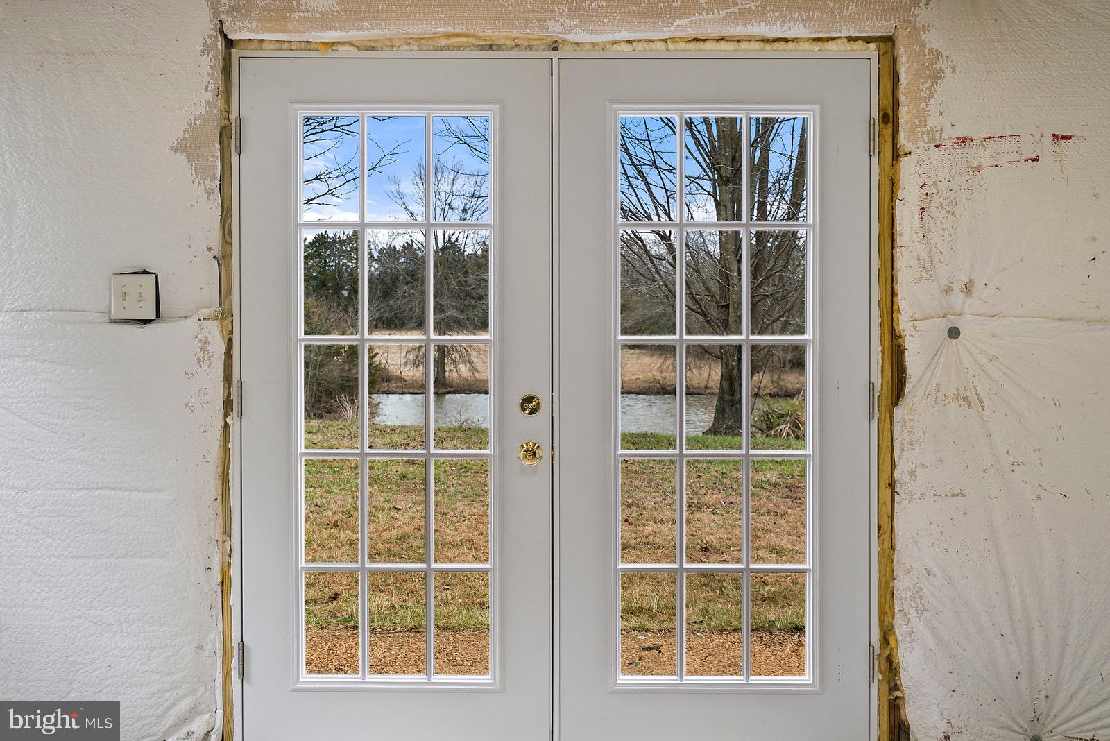 8747 Meetze Road Warrenton, VA 20187 - Photo 27 of 38 new French doors in lower level