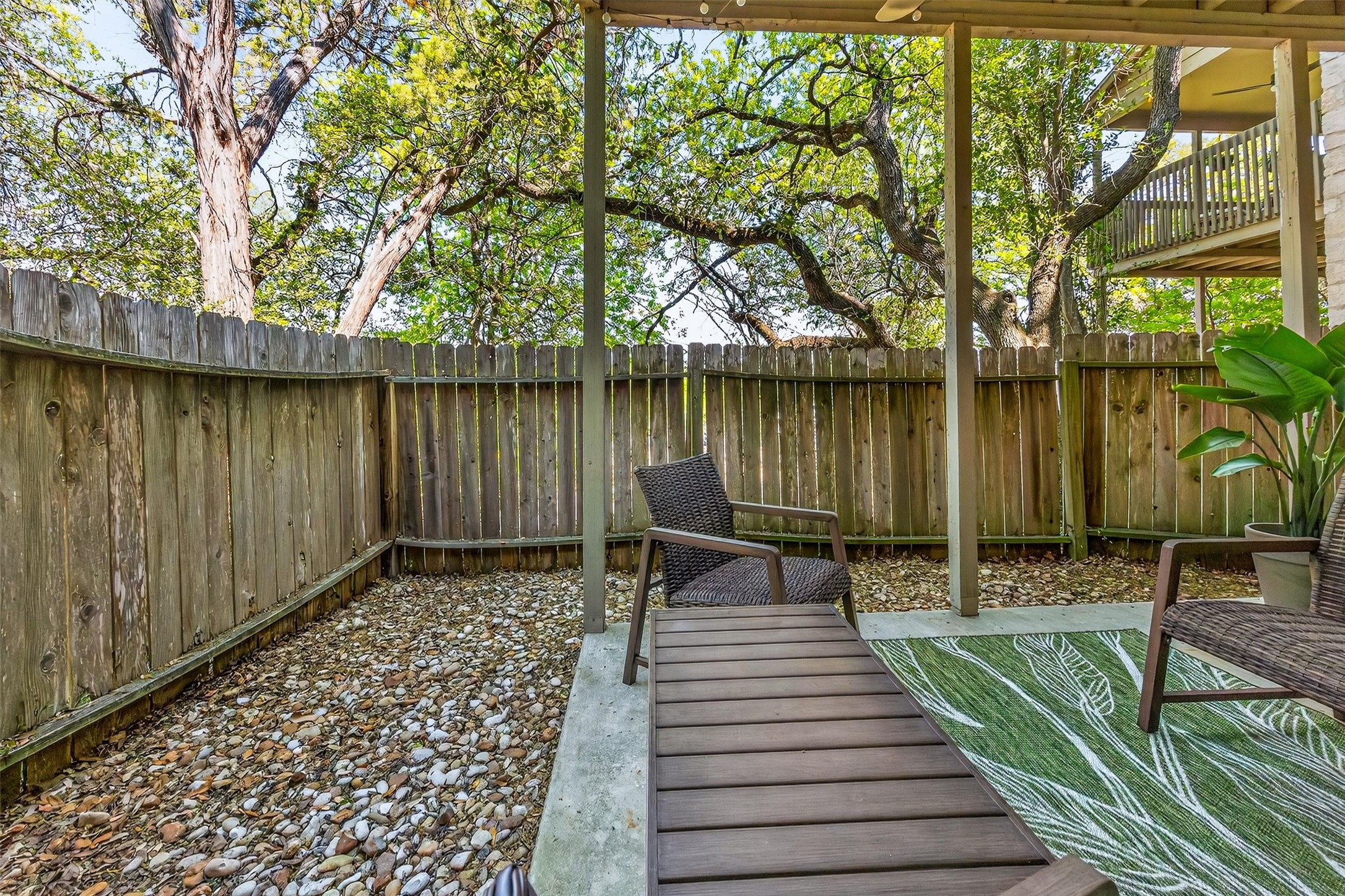3809 Spicewood Springs Road, Unit 103 Austin, TX 78759 - Photo 29 of 39 Small yard, perfect for relaxing or enjoying the surrounding greenery.