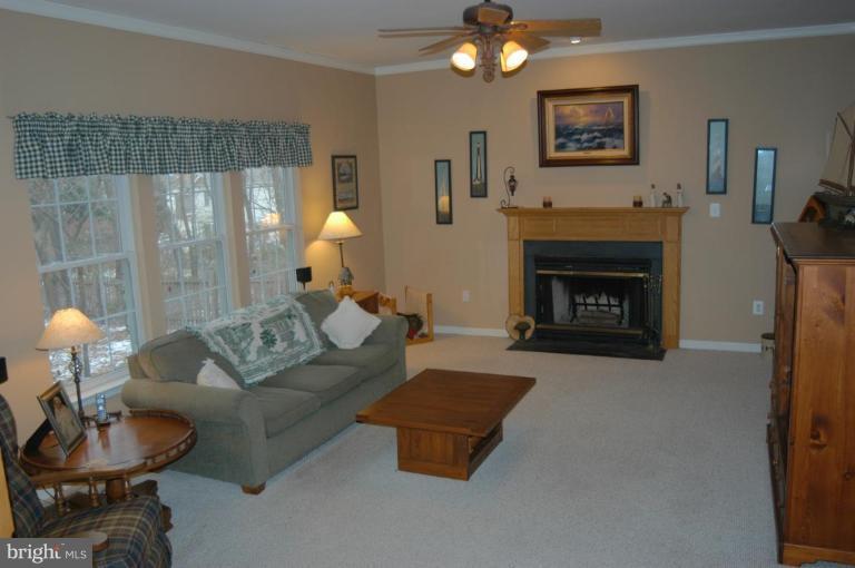 1503 Ridge Forest Way Hanover, MD 21076 - Photo 2 of 16 a living room with furniture and a fireplace