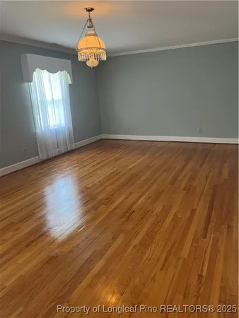 wooden floor in an empty room