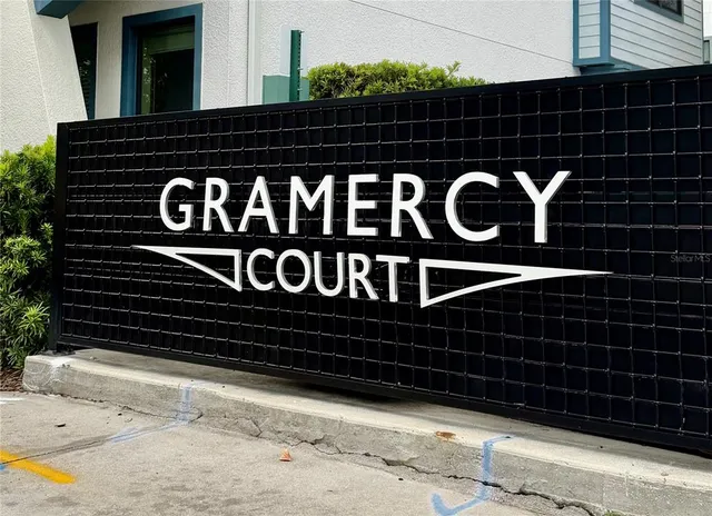 a front view of a building