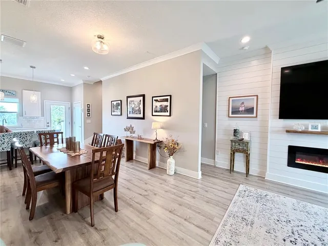a view of balcony with furniture