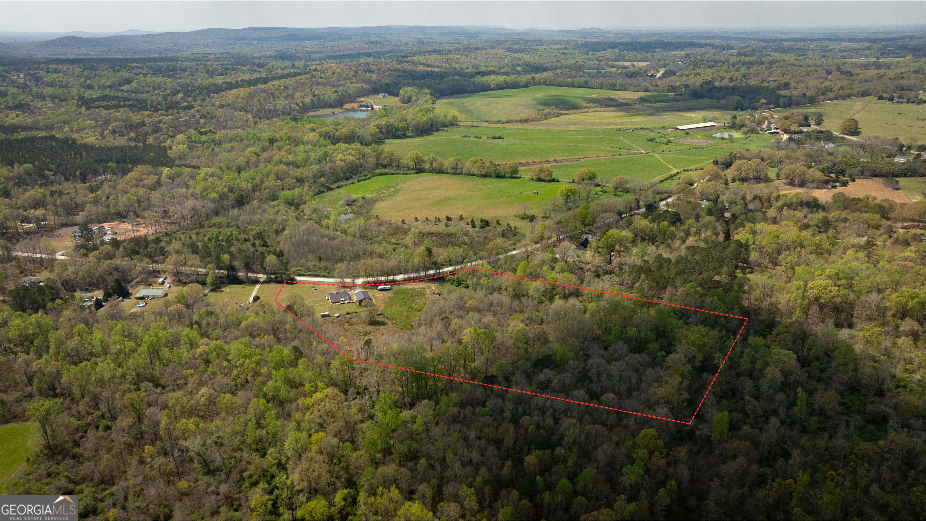 647 Pine Valley Road Meansville, GA 30256 - Photo 35 of 92 a view of a field with an ocean view