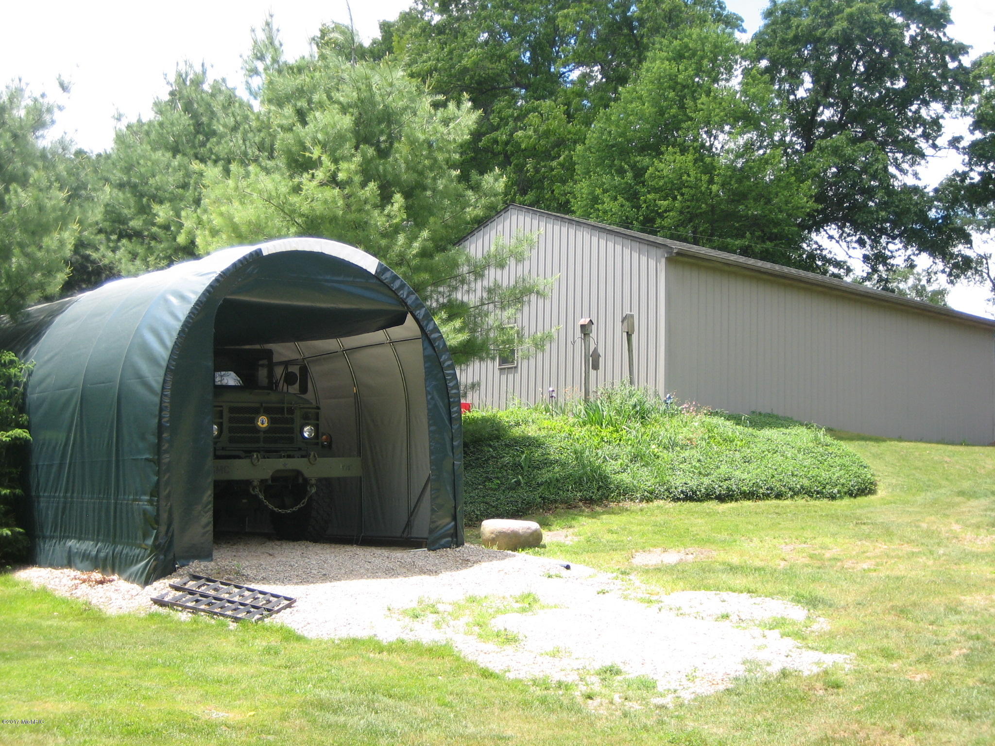 21710 13 Mile Road Bellevue, MI 49021 - Photo 8 of 42 pole barn and hoop