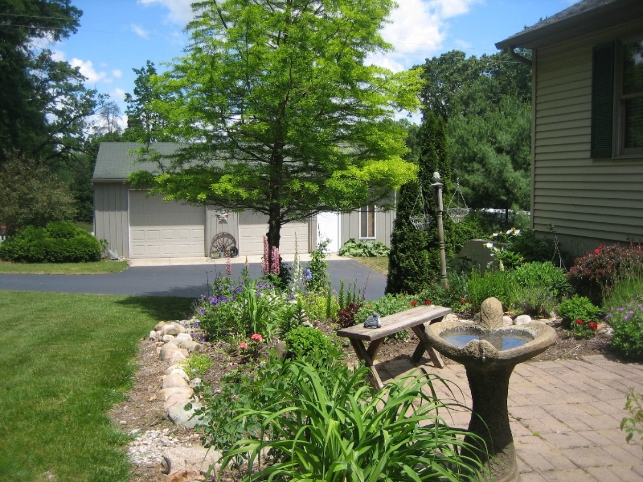 21710 13 Mile Road Bellevue, MI 49021 - Photo 10 of 42 front garden 2