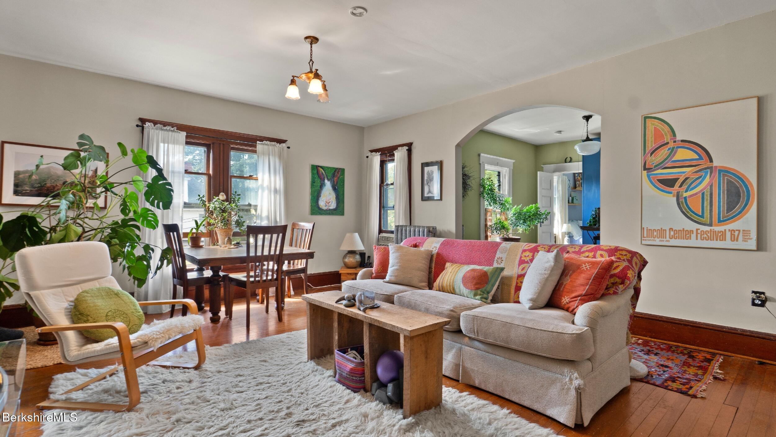 211 Cottage Street Great Barrington, MA 01236 - Photo 33 of 53 a living room with furniture and a large window