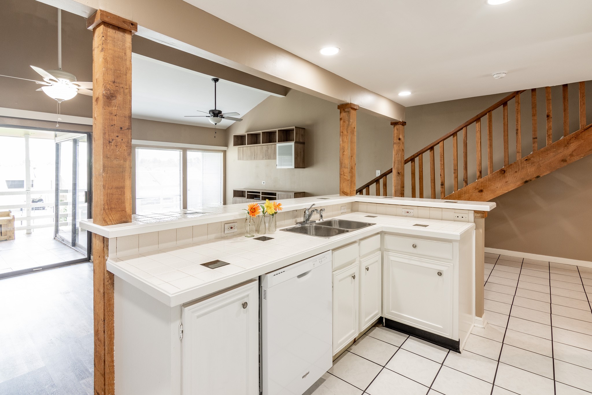 44 April Point Drive South Montgomery, TX 77356 - Photo 13 of 29 a kitchen with a sink cabinets and window