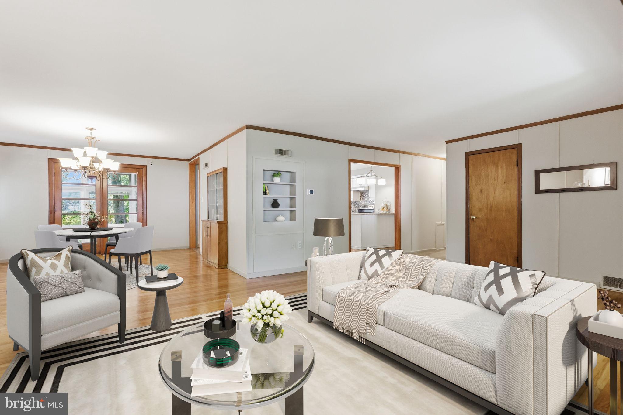207 West Ferry Road Yardley, PA 19067 - Photo 7 of 50 a living room with furniture and wooden floor