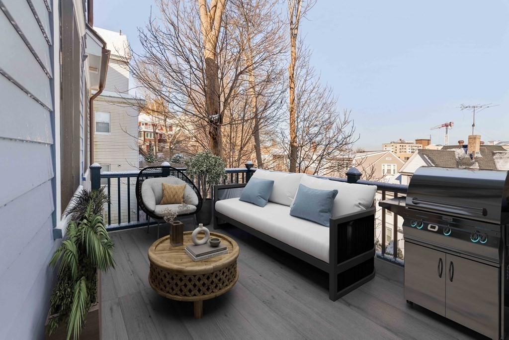 33 Summit Avenue, Unit 33 Brookline, MA 02446 - Photo 14 of 28 a view of a livingroom with furniture and front door