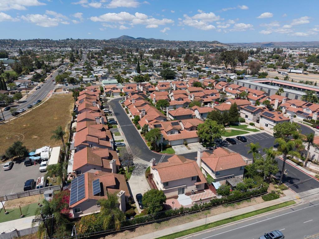 841 Friendly Circle El Cajon, CA 92021 - Photo 20 of 20 an aerial view of residential houses with outdoor space