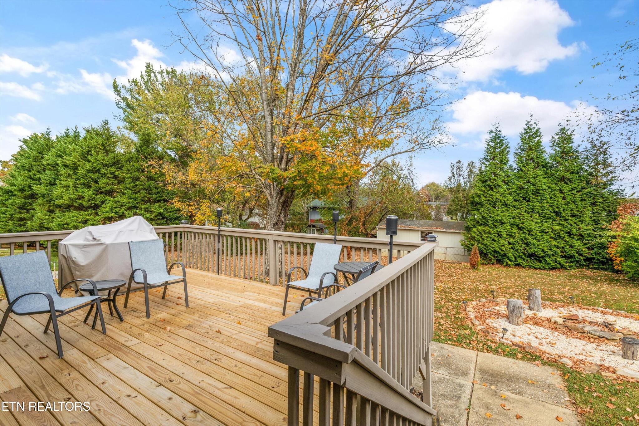 7919 North Forest Road Knoxville, TN 37909 - Photo 24 of 29 a view of balcony and deck