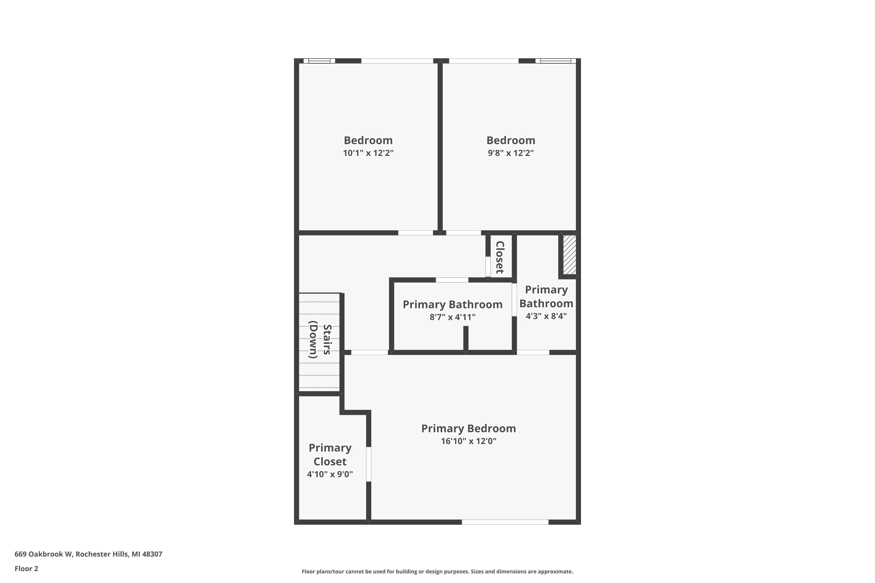 669 Oakbrook West Rochester Hills, MI 48307 - Photo 19 of 26 2-floor-2