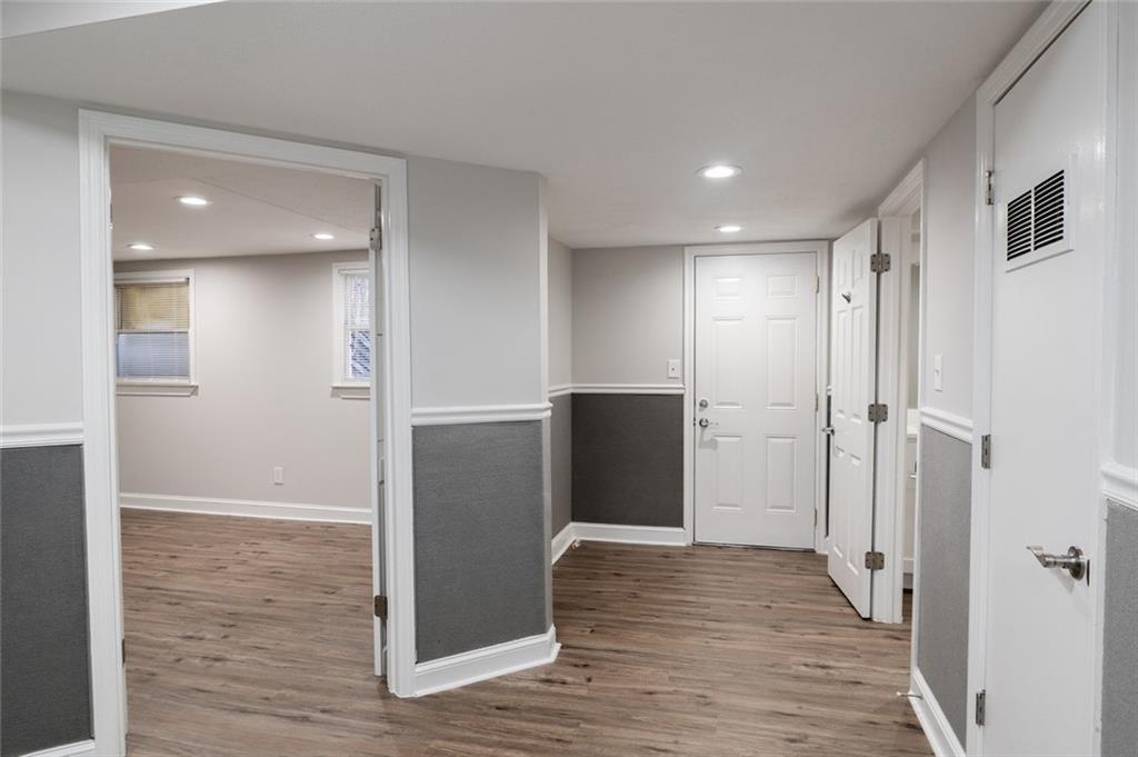 3599 Lower Roswell Road Marietta, GA 30068 - Photo 37 of 64 a view of hallway with wooden floor