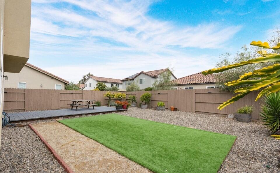 4575 Castillo Drive Guadalupe, CA 93434 - Photo 18 of 24 a view of a backyard with a garden and plants