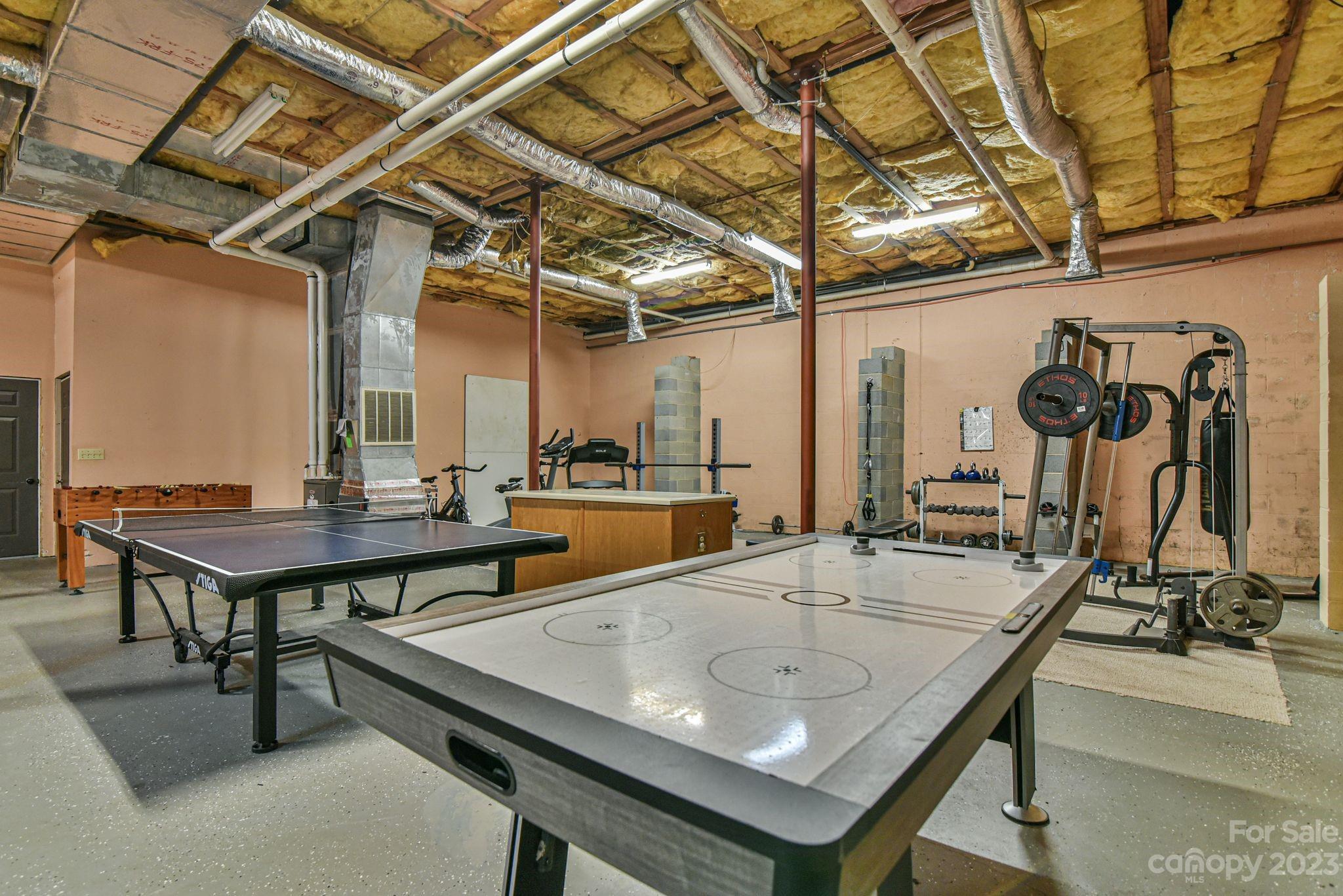 32 Magic Mountain Road Candler, NC 28715 - Photo 38 of 44 a view of a room with gym equipment
