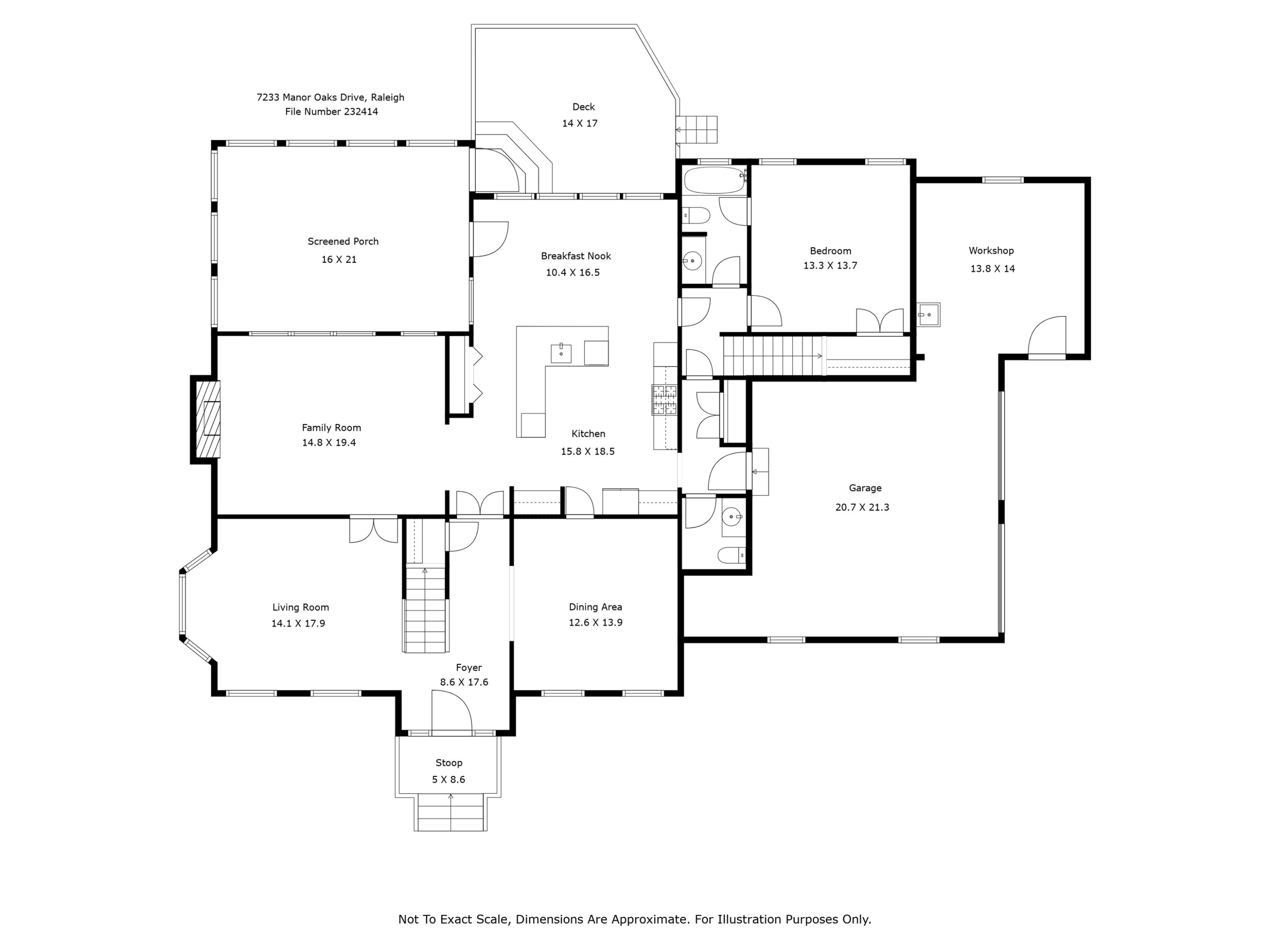 7233 Manor Oaks Drive Raleigh, NC 27615 - Photo 65 of 67 Photo 65