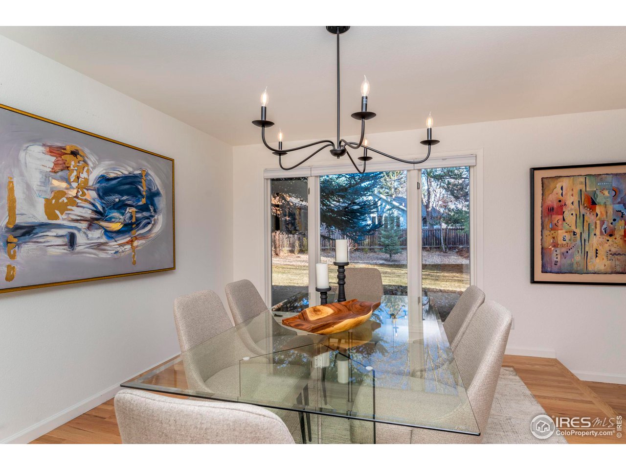 5332 Spotted Horse Trail Boulder, CO 80301 - Photo 7 of 40 a dining room with furniture and window