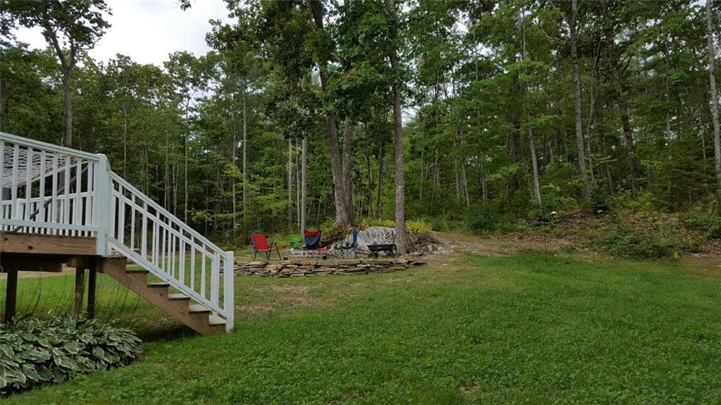 53 Gates Road Jefferson, ME 04348 - Photo 14 of 35 Backyard with fire pit