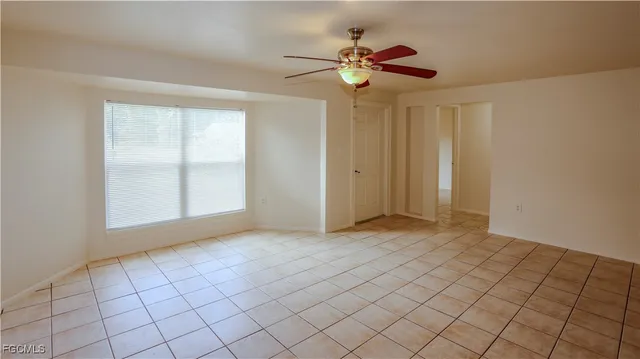 a view of an empty room with window