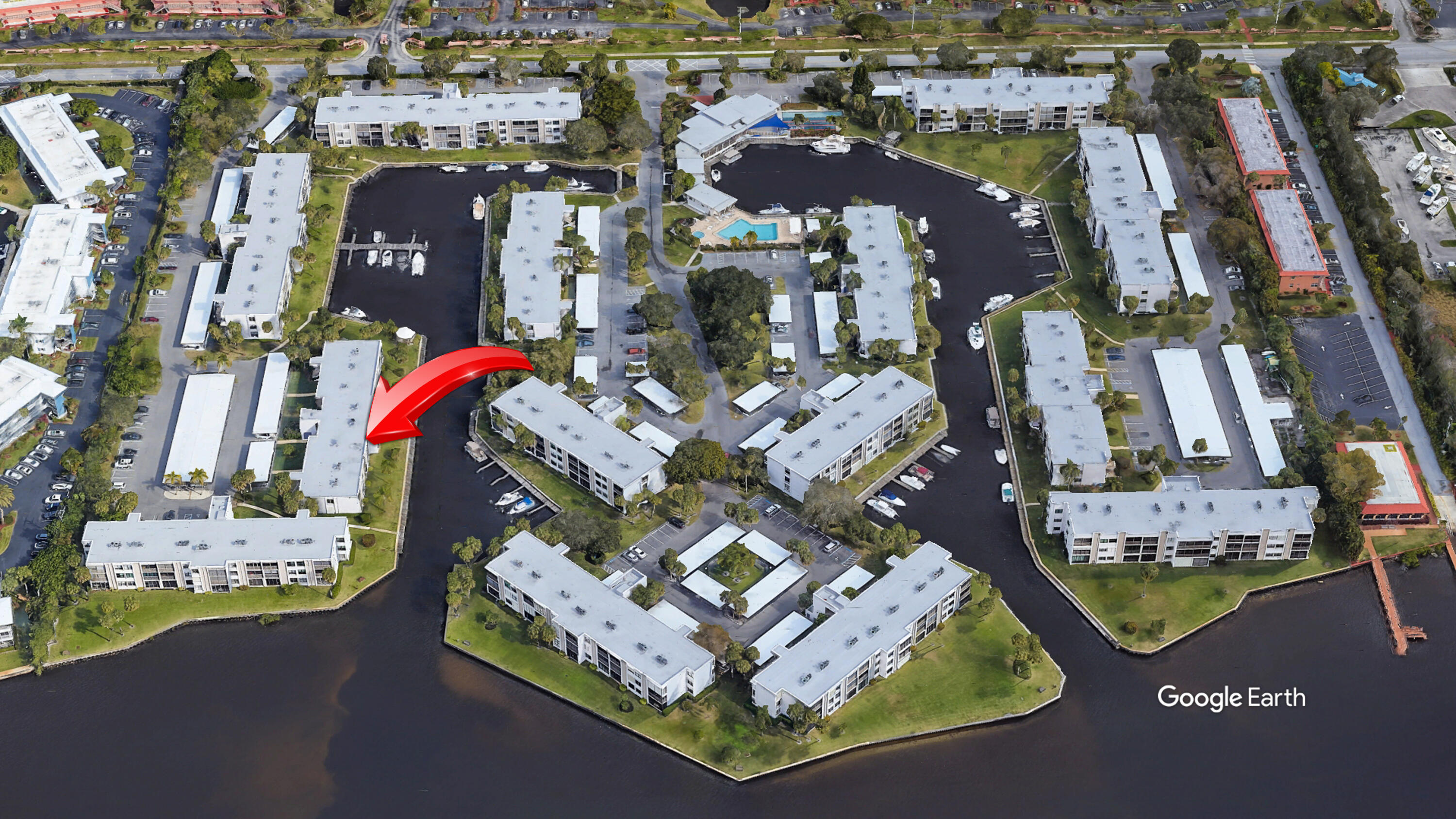1950 Southwest Palm City Road, Unit 7206 Stuart, FL 34994 - Photo 42 of 83 Aerial