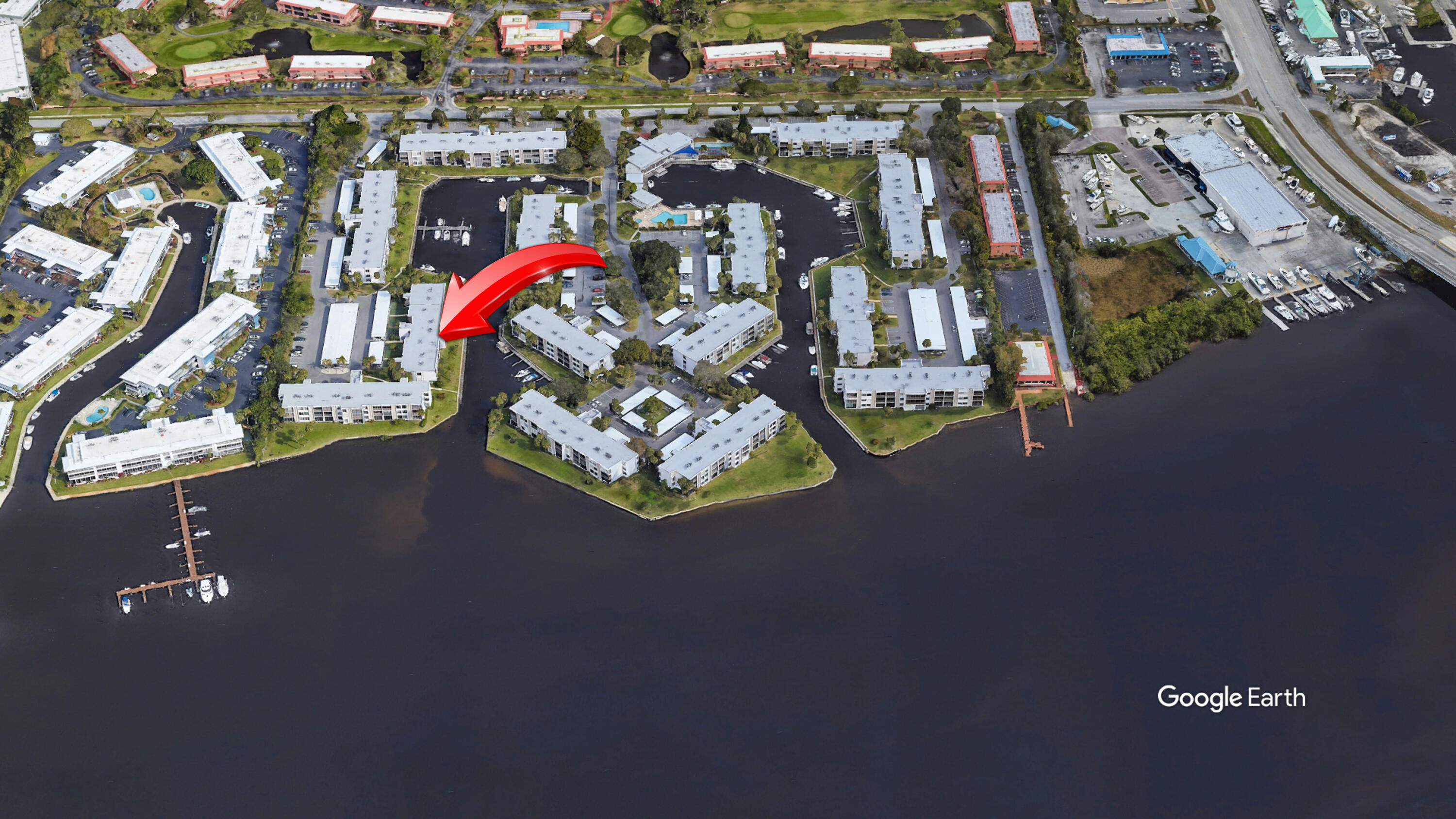 1950 Southwest Palm City Road, Unit 7206 Stuart, FL 34994 - Photo 51 of 83 Aerial