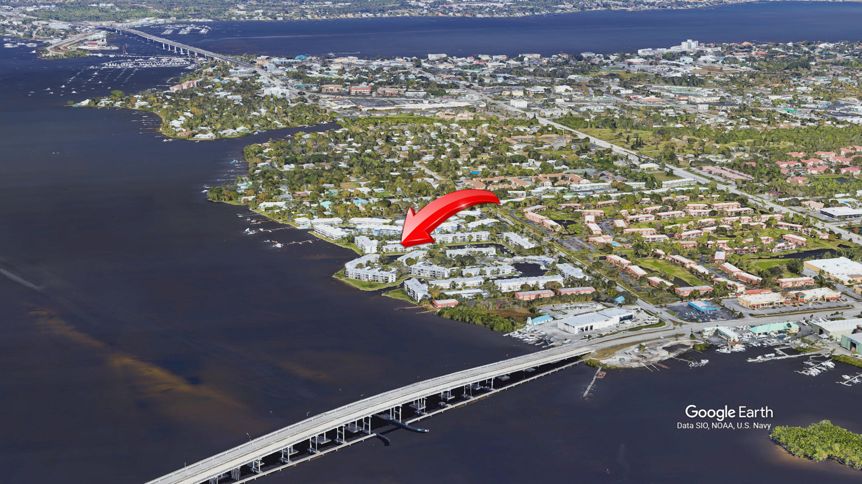 1950 Southwest Palm City Road, Unit 7206 Stuart, FL 34994 - Photo 52 of 83 Aerial