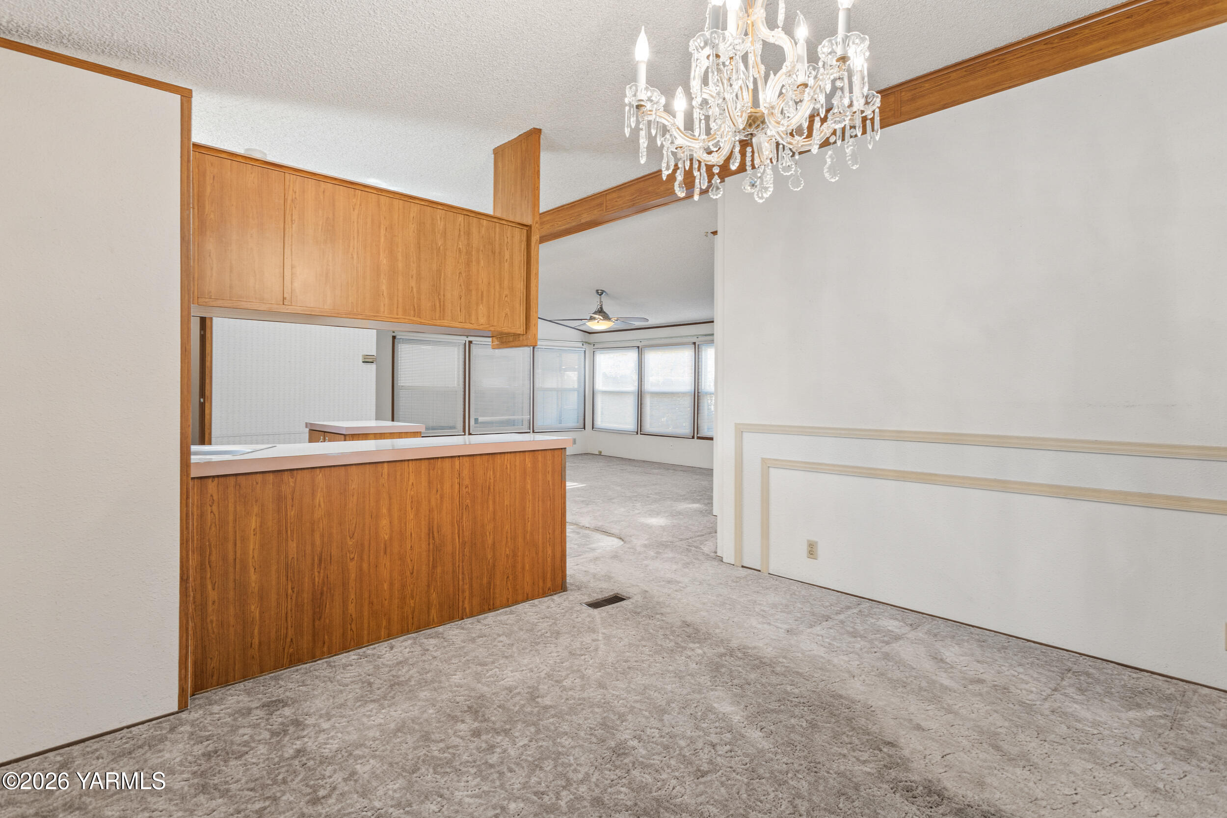 3701 Gun Club Road, Unit 69 Yakima, WA 98901 - Photo 6 of 25 From Dining to Living Room View