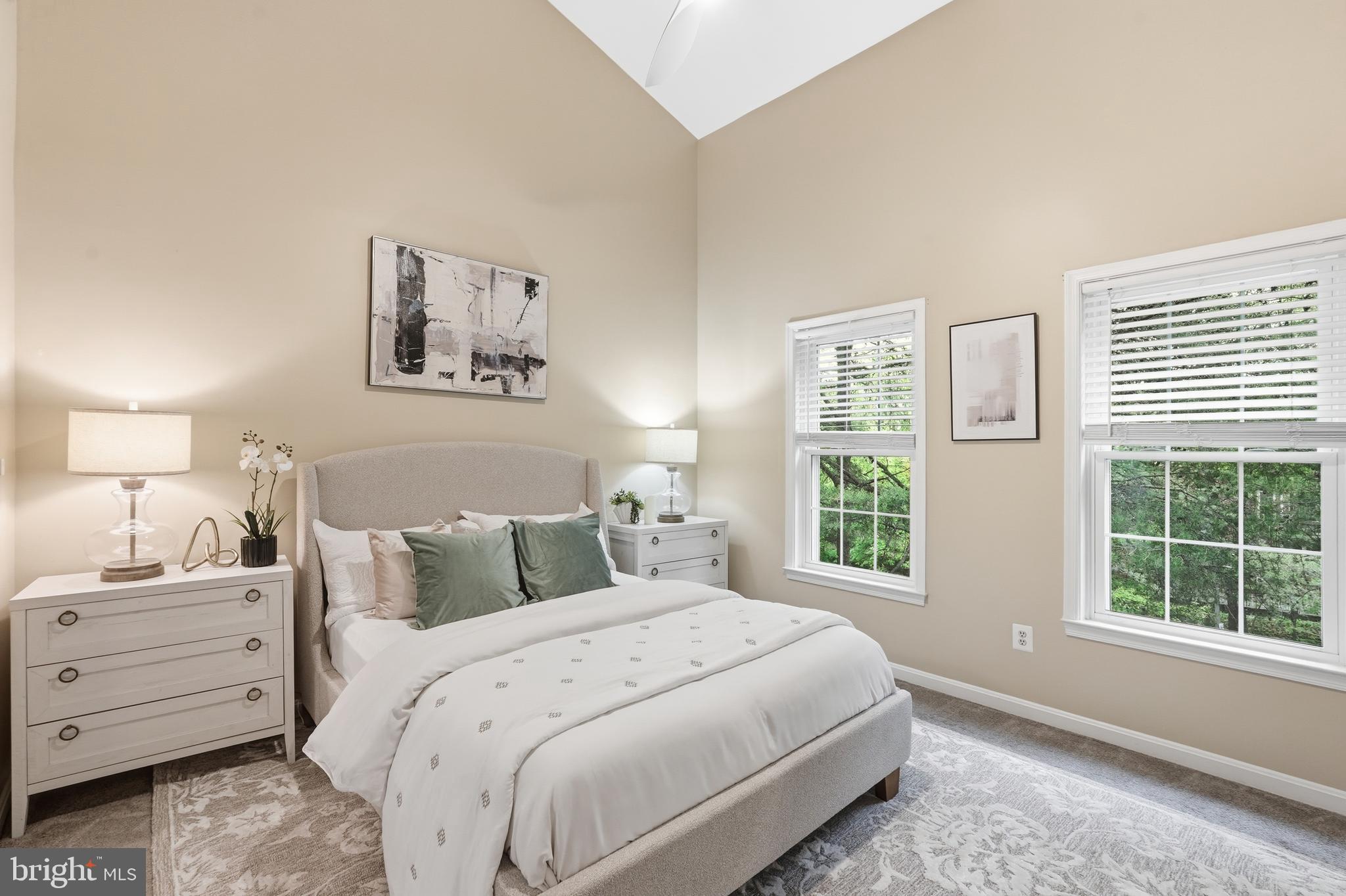 4662 West Braddock Road Alexandria, VA 22311 - Photo 4 of 42 Primary Bedroom with Vaulted Ceilings