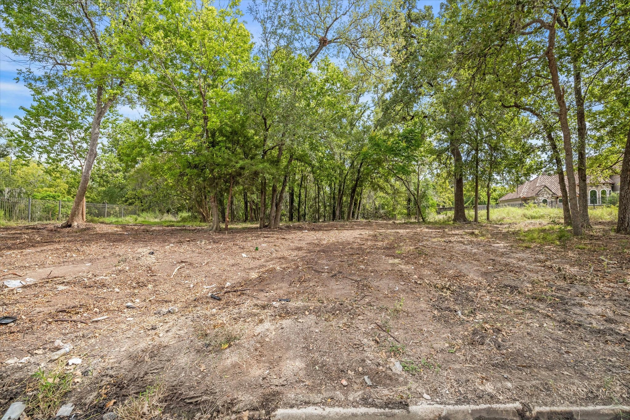 0 South MacGregor Way Houston, TX 77021 - Photo 6 of 8 a view of backyard with large trees