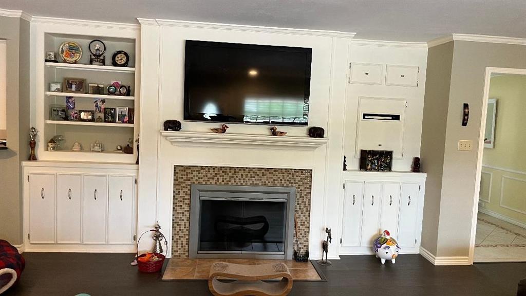 2801 Rix Street Commerce, TX 75428 - Photo 27 of 29 wood burning fireplace