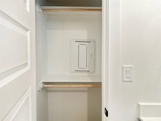 a view of front door