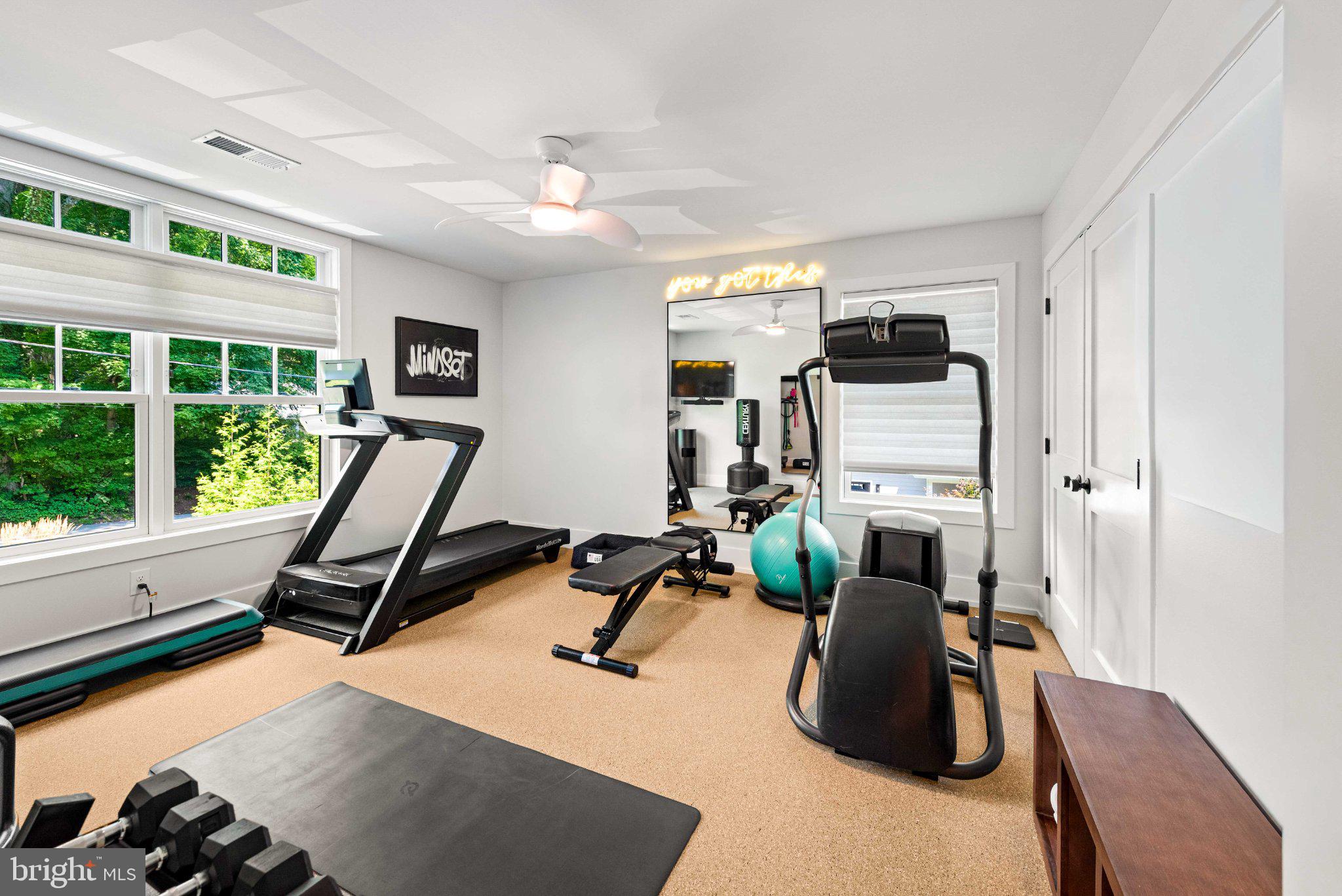 189 South Spring Mill Road Villanova, PA 19085 - Photo 49 of 92 4th Bedroom / fitness room